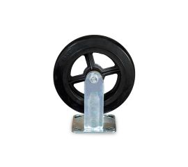 Колеса большегрузные неповоротные обрезиненные