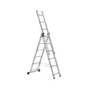 Лестница 3-секционная алюминиевая TOR SC3006 3*6 универсальная