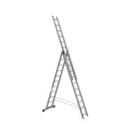 Лестница 3-секционная алюминиевая TOR SC3011 3*11 универсальная
