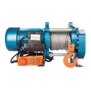 Лебедка TOR CD-1250-A (KCD-EC-1250 kg, 380В) с канатом 100 м (алюминиевый корпус)