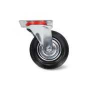 КОЛЕСО ПОВОРОТНОЕ РЕЗИНА SC 63 160 ММ (F)