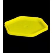 ПОД ЗАКАЗ Крышка (С) 140х155 ЖЕЛТ (пак 250/гфр 1000) (Артикул: КП)