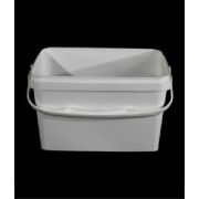 ПОД ЗАКАЗ Контейнер 2,0 191*129 БЕЛ с ручк (гфр 200) без крышки (Артикул: АУ)