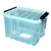 Ящик 210х170х135 мм с крышкой и клипсами (прозрачный) (Артикул: Rox Box 3,5)
